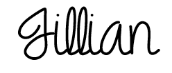 Jillian Signature